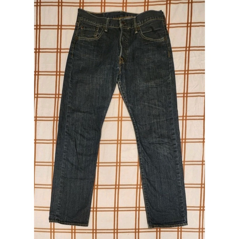 Levi's Men's Straight Jeans - Dark Blue